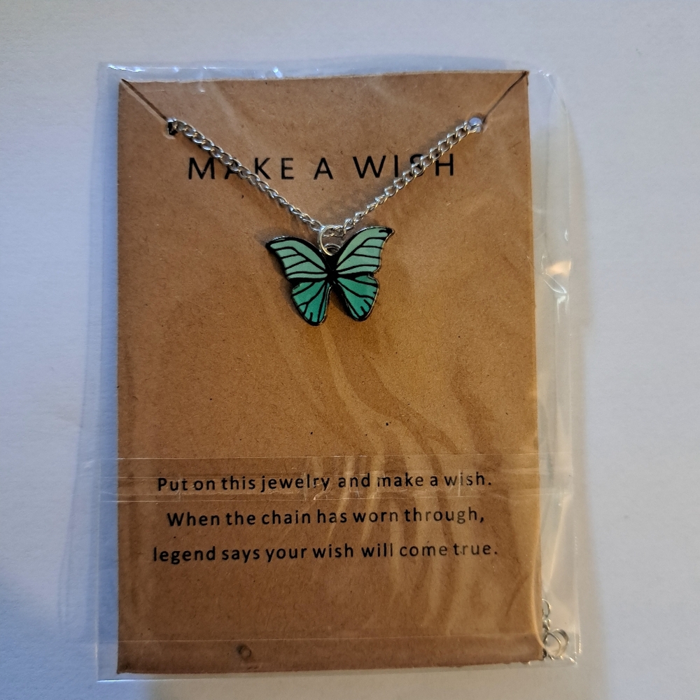 Butterfly Pendant Necklace